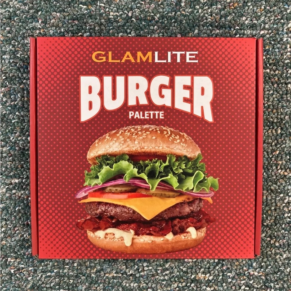 Glamlite Burger Palette Eyeshadow